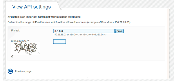 HYIP Manager Pro - Setup IP Mask